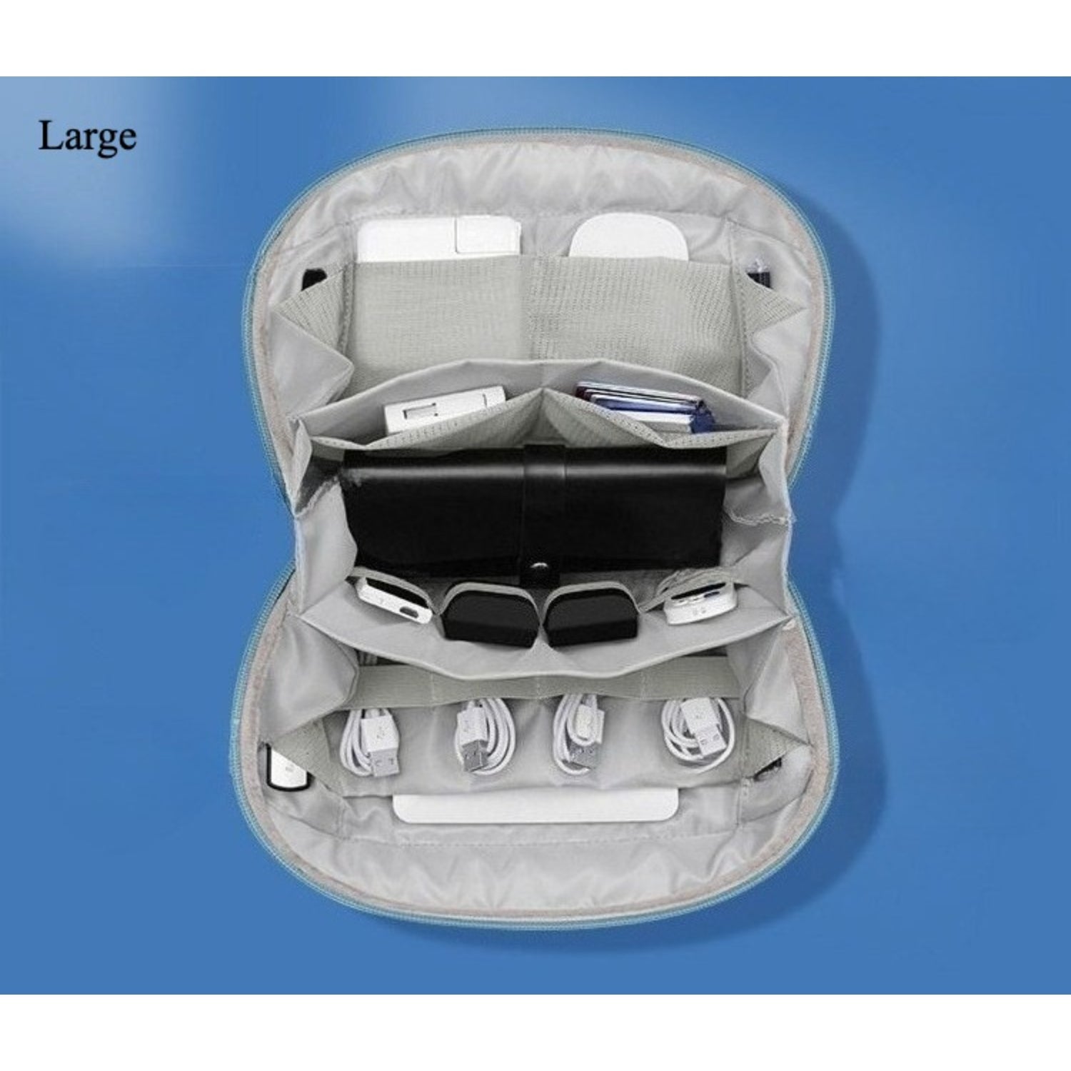 180° Lay - Flat Open - Top Tech Pouch - Thestillmoving.com