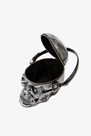 Ash Skull Bag (Silver) - Thestillmoving.com