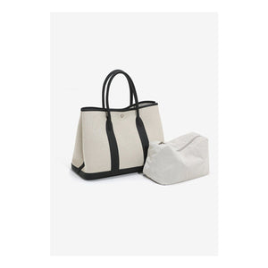 Canvas & Leather Day Tote – Structured Yet Soft Carry for Everyday Flow - Thestillmoving.com