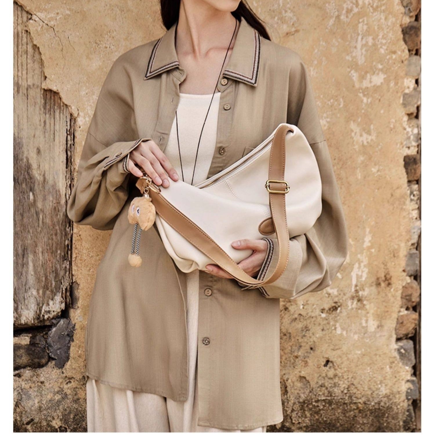 Cloud - Soft Crossbody in Lightweight Leather Carry Crossbody Bag - Thestillmoving.com