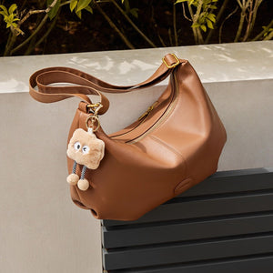 Cloud - Soft Crossbody in Lightweight Leather Carry Crossbody Bag - Thestillmoving.com