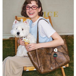 Folded - Front Day Tote - Thestillmoving.com