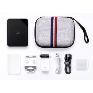 Hard - Shell Structured Tech Pouch - Thestillmoving.com