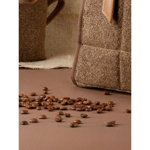 Lightweight Backpack in Coffee Ground Fabric - Thestillmoving.com