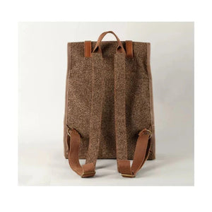 Lightweight Backpack in Coffee Ground Fabric - Thestillmoving.com