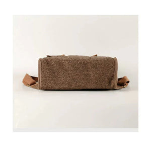 Lightweight Backpack in Coffee Ground Fabric - Thestillmoving.com