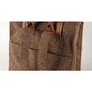 Lightweight Backpack in Coffee Ground Fabric - Thestillmoving.com