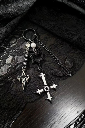 Midnight Cross Bag Charm - Thestillmoving.com