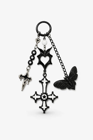 Midnight Cross Bag Charm - Thestillmoving.com