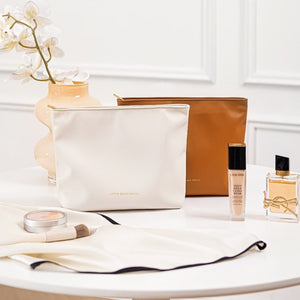 Minimalist Cosmetic Soft PU Personal Pouch - Thestillmoving.com