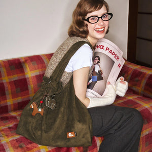 Oversized Triangle Day Tote - Thestillmoving.com