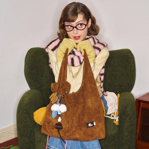 Oversized Triangle Day Tote - Thestillmoving.com