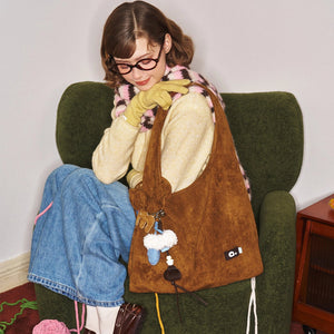 Oversized Triangle Day Tote - Thestillmoving.com