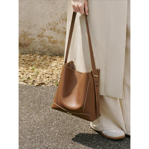 Soft Leather Small Crossbody bag with Quiet Design for City Walks - Thestillmoving.com