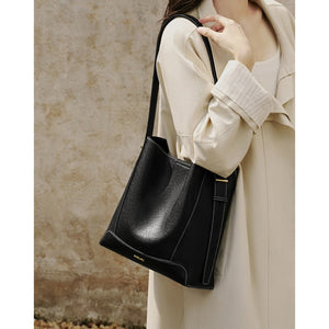 Soft Leather Small Crossbody bag with Quiet Design for City Walks - Thestillmoving.com
