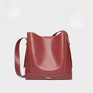 Soft Leather Small Crossbody bag with Quiet Design for City Walks - Thestillmoving.com