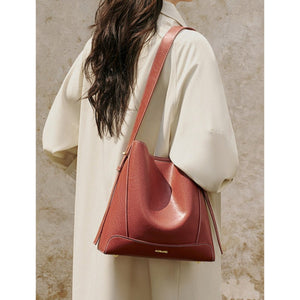 Soft Leather Small Crossbody bag with Quiet Design for City Walks - Thestillmoving.com
