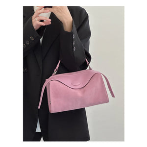 Soft Pillow - Style Leather Crossbody in Neutral Tones for City Movement - Thestillmoving.com