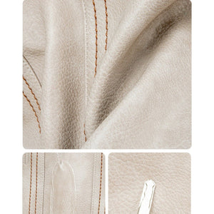 Soft - Sided Leather Day Tote – Lightweight Carry for Everyday Ease - Thestillmoving.com