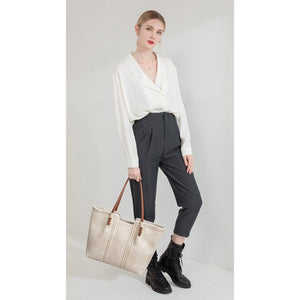 Soft - Sided Leather Day Tote – Lightweight Carry for Everyday Ease - Thestillmoving.com