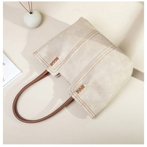 Soft - Sided Leather Day Tote – Lightweight Carry for Everyday Ease - Thestillmoving.com