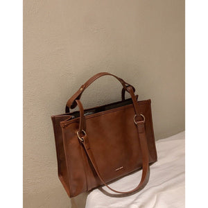 Spacious Structured Canvas Day Tote - Thestillmoving.com