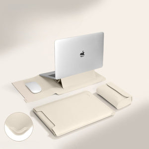 Stand & Mouse Pad 3 - in - 1 Laptop Sleeve - Thestillmoving.com