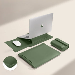 Stand & Mouse Pad 3 - in - 1 Laptop Sleeve - Thestillmoving.com