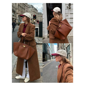 Structured Minimal Day Tote - Thestillmoving.com