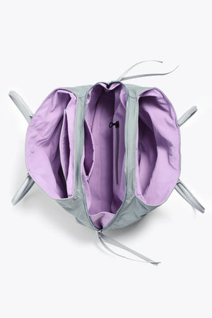 Stylish Organized Everyday Tote (Grey&Purple) - Thestillmoving.com
