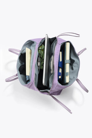 Stylish Organized Everyday Tote (Lavender&Grey) - Thestillmoving.com