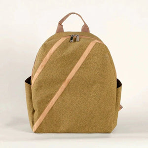 Ultra - Light Coffee Ground Fabric Core Backpack - Thestillmoving.com