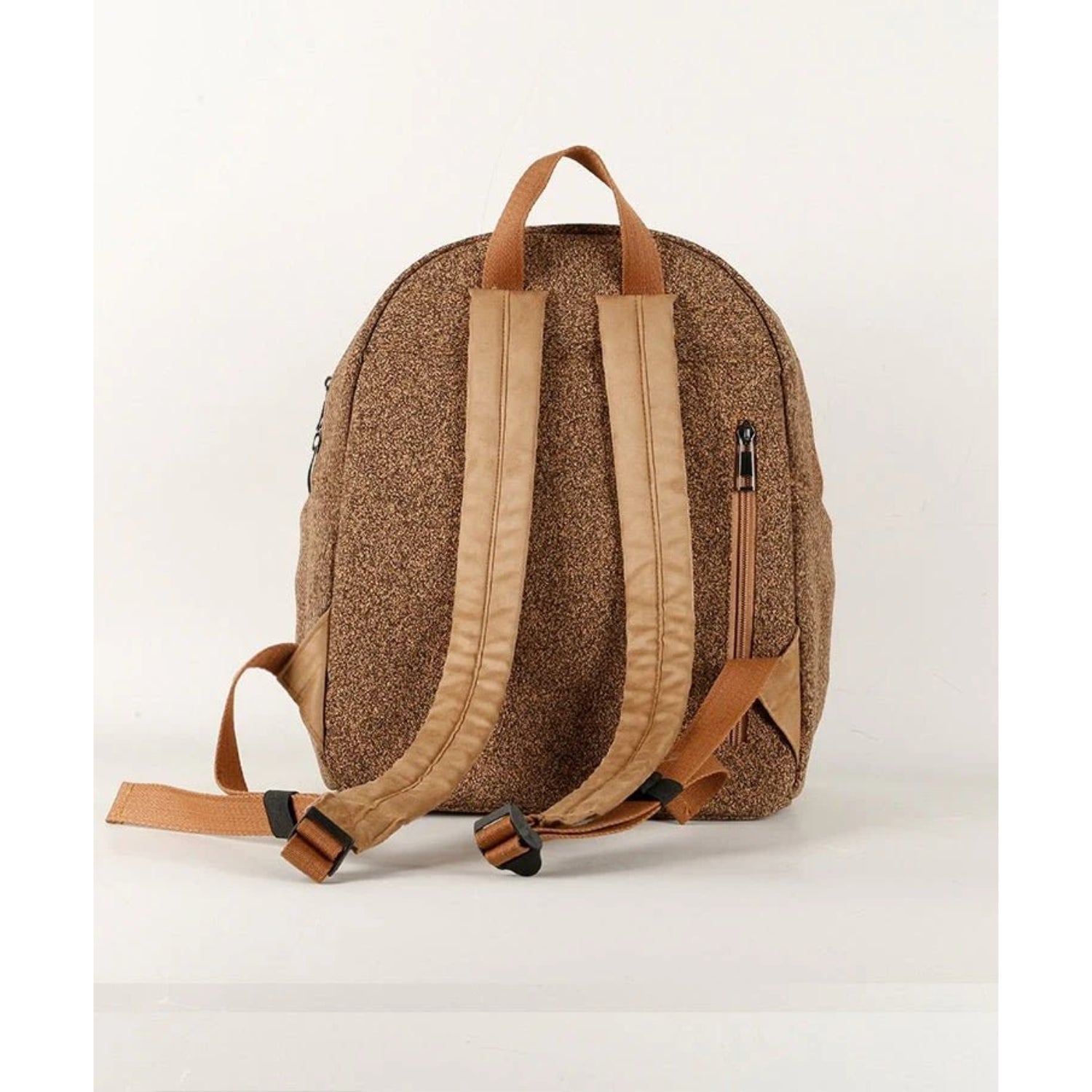 Ultra - Light Coffee Ground Fabric Core Backpack - Thestillmoving.com