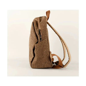 Ultra - Light Coffee Ground Fabric Core Backpack - Thestillmoving.com