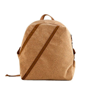 Ultra - Light Coffee Ground Fabric Core Backpack - Thestillmoving.com