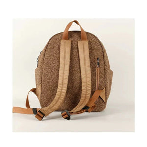 Ultra - Light Coffee Ground Fabric Core Backpack - Thestillmoving.com