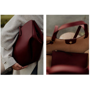 Wing - Shape Soft Carry Tote – Lightweight Daily Companion for City Life - Thestillmoving.com