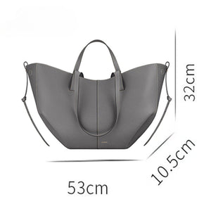Wing - Shape Soft Carry Tote – Lightweight Daily Companion for City Life - Thestillmoving.com