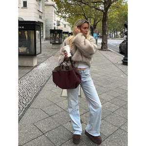 Wing - Shape Soft Carry Tote – Lightweight Daily Companion for City Life - Thestillmoving.com