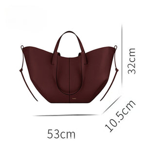 Wing - Shape Soft Carry Tote – Lightweight Daily Companion for City Life - Thestillmoving.com