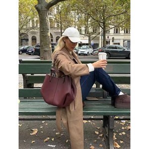 Wing - Shape Soft Carry Tote – Lightweight Daily Companion for City Life - Thestillmoving.com