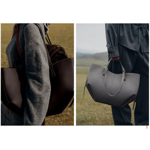 Wing - Shape Soft Carry Tote – Lightweight Daily Companion for City Life - Thestillmoving.com