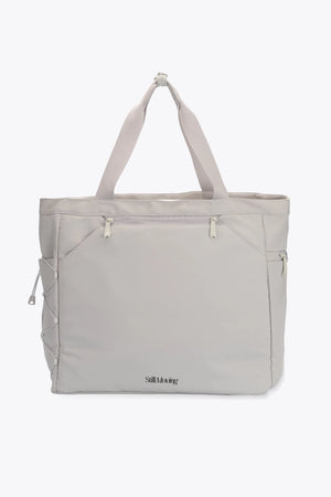 Workout & Short - trip Tote (Gray) - Thestillmoving.com