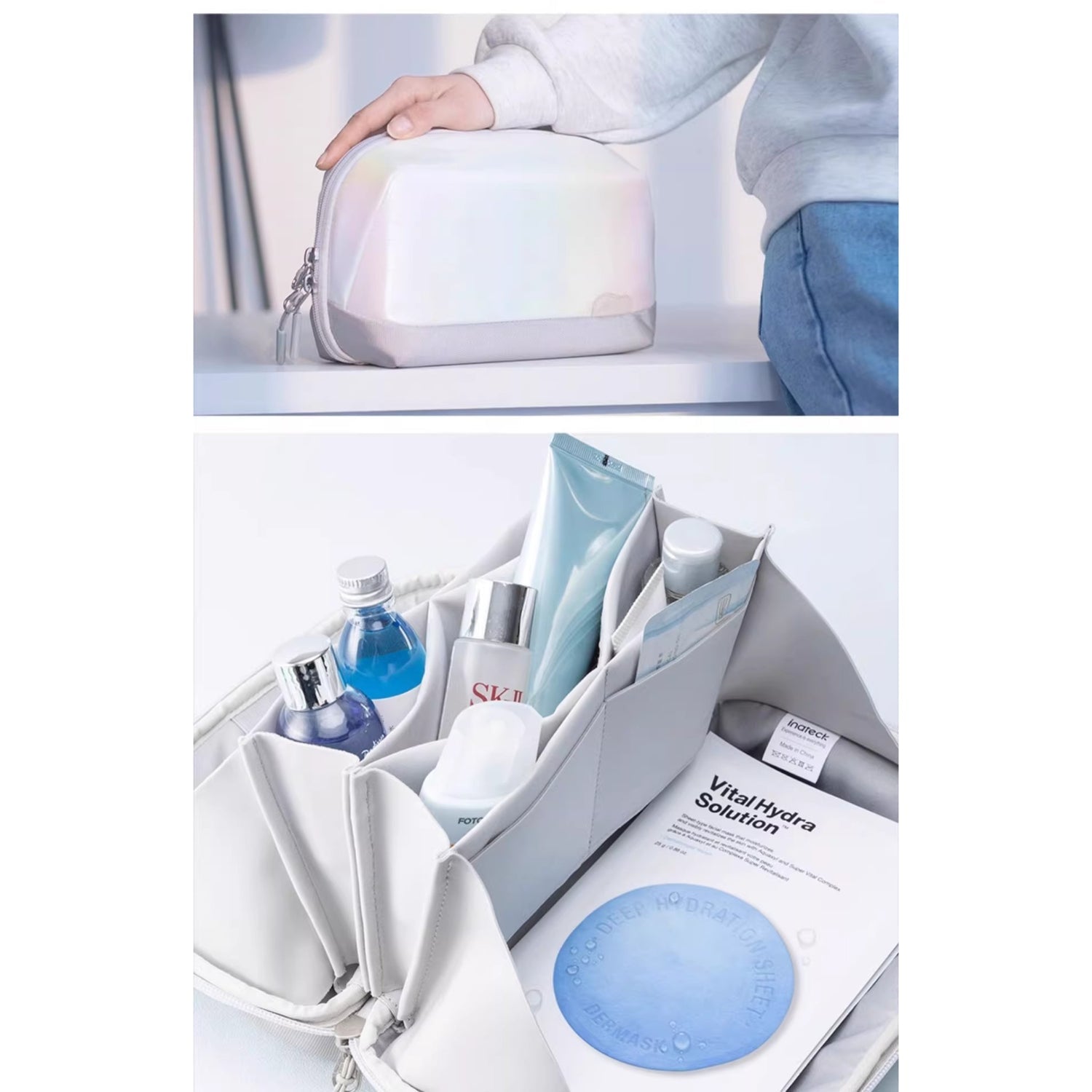 180° Volcano Lay - Flat Tech Pouch - Thestillmoving.com