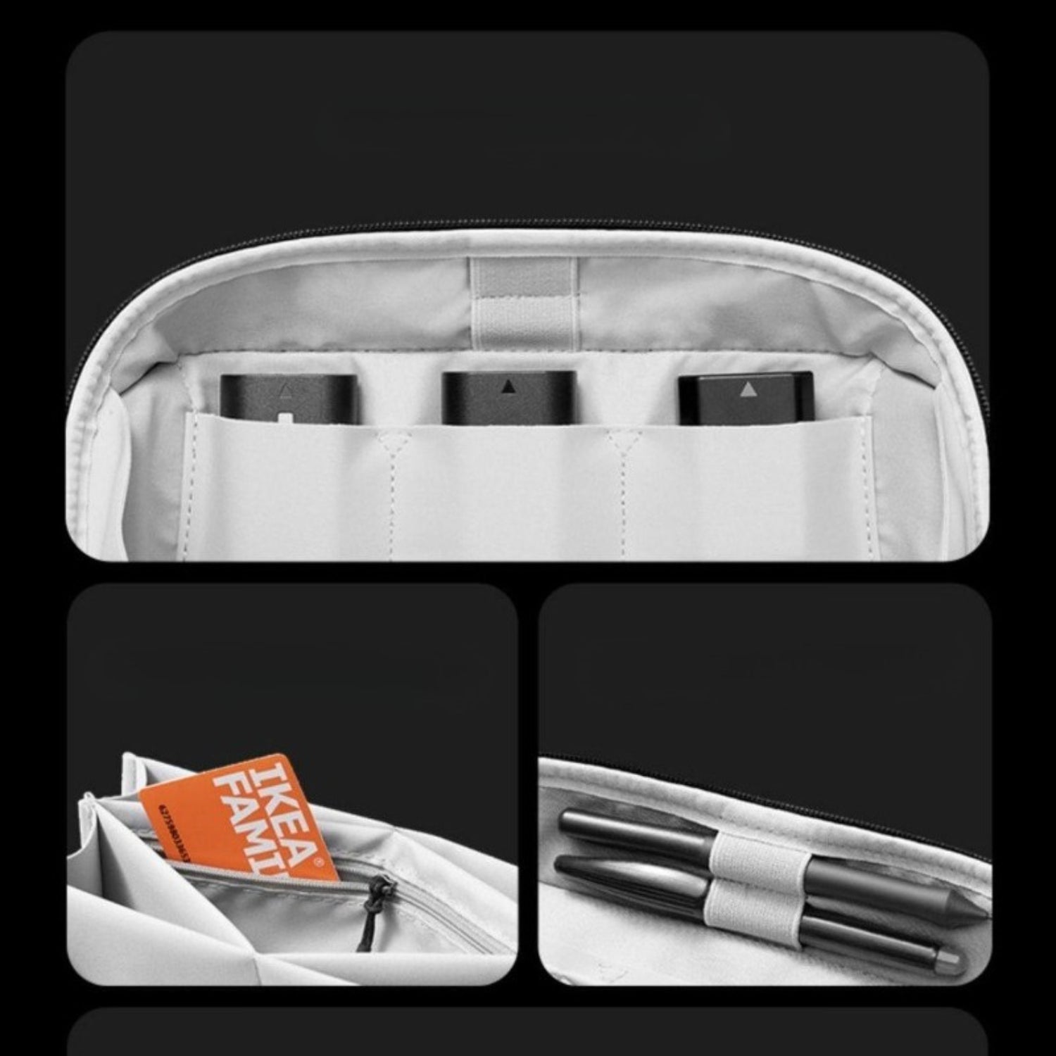 180° Volcano Lay - Flat Tech Pouch - Thestillmoving.com