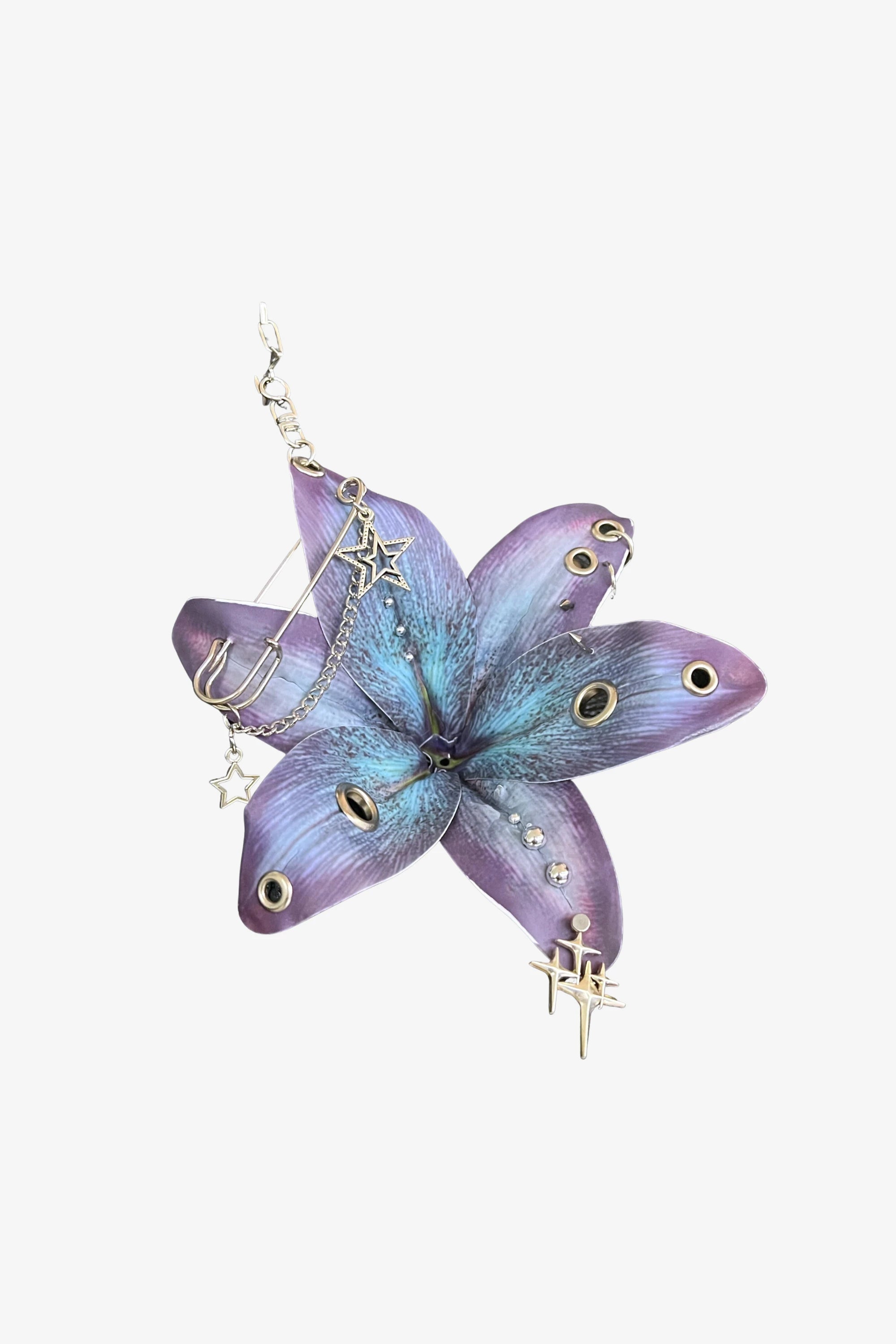 Moon Lily Bag Charm
