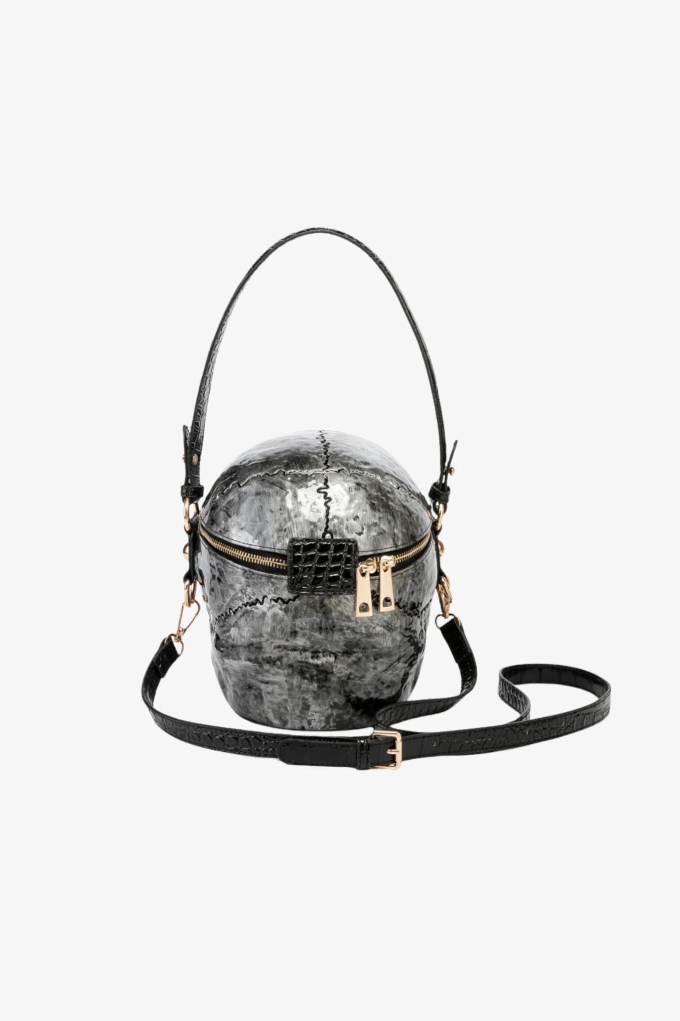 Ash Skull Bag (Silver) - Thestillmoving.com