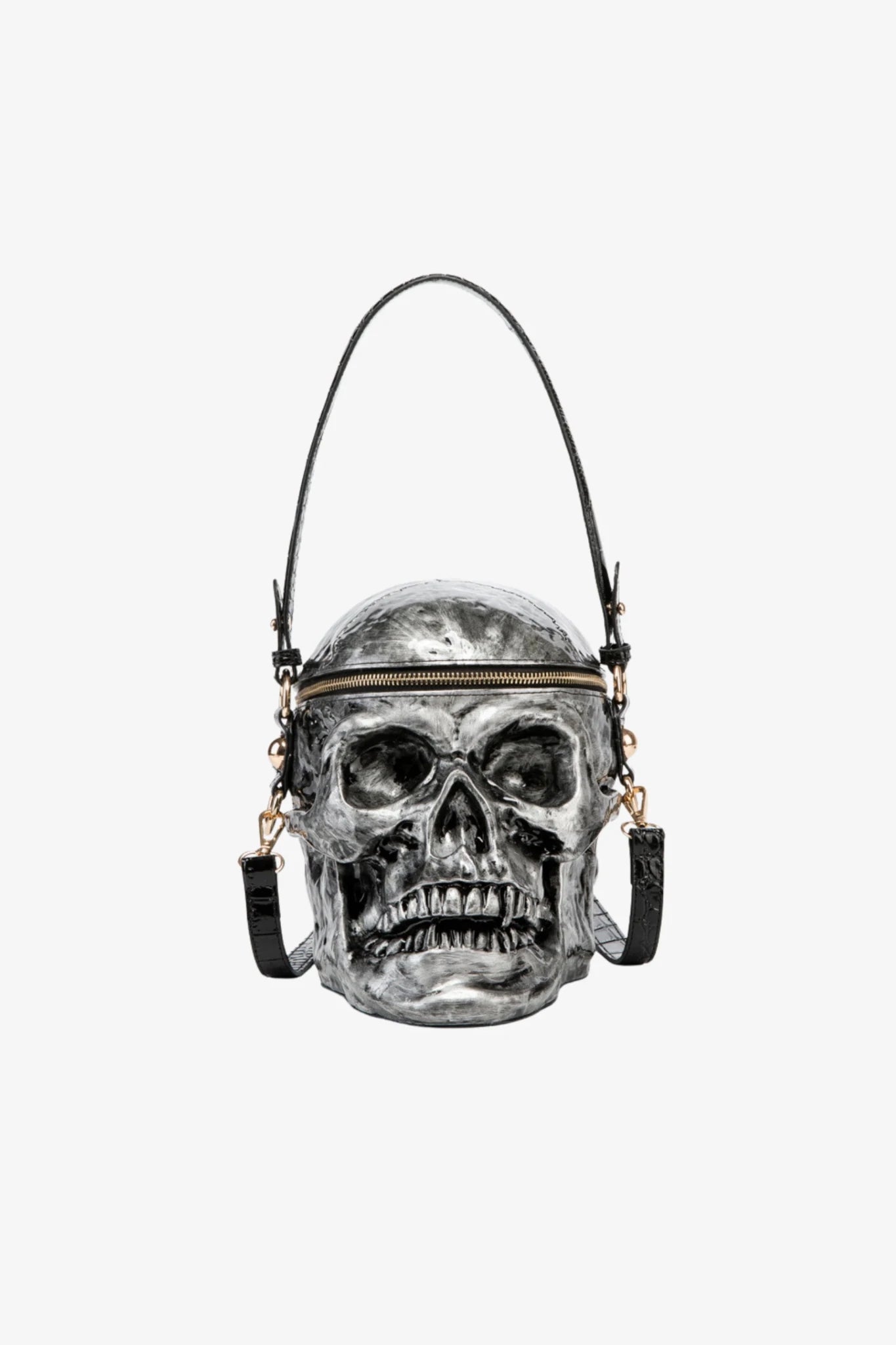 Ash Skull Bag (Silver) - Thestillmoving.com