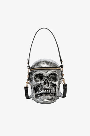 Ash Skull Bag (Silver) - Thestillmoving.com