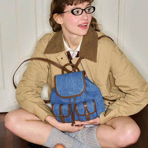 Blue Sky Stitch Backpack - Thestillmoving.com